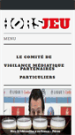 Mobile Screenshot of horsjeu.net